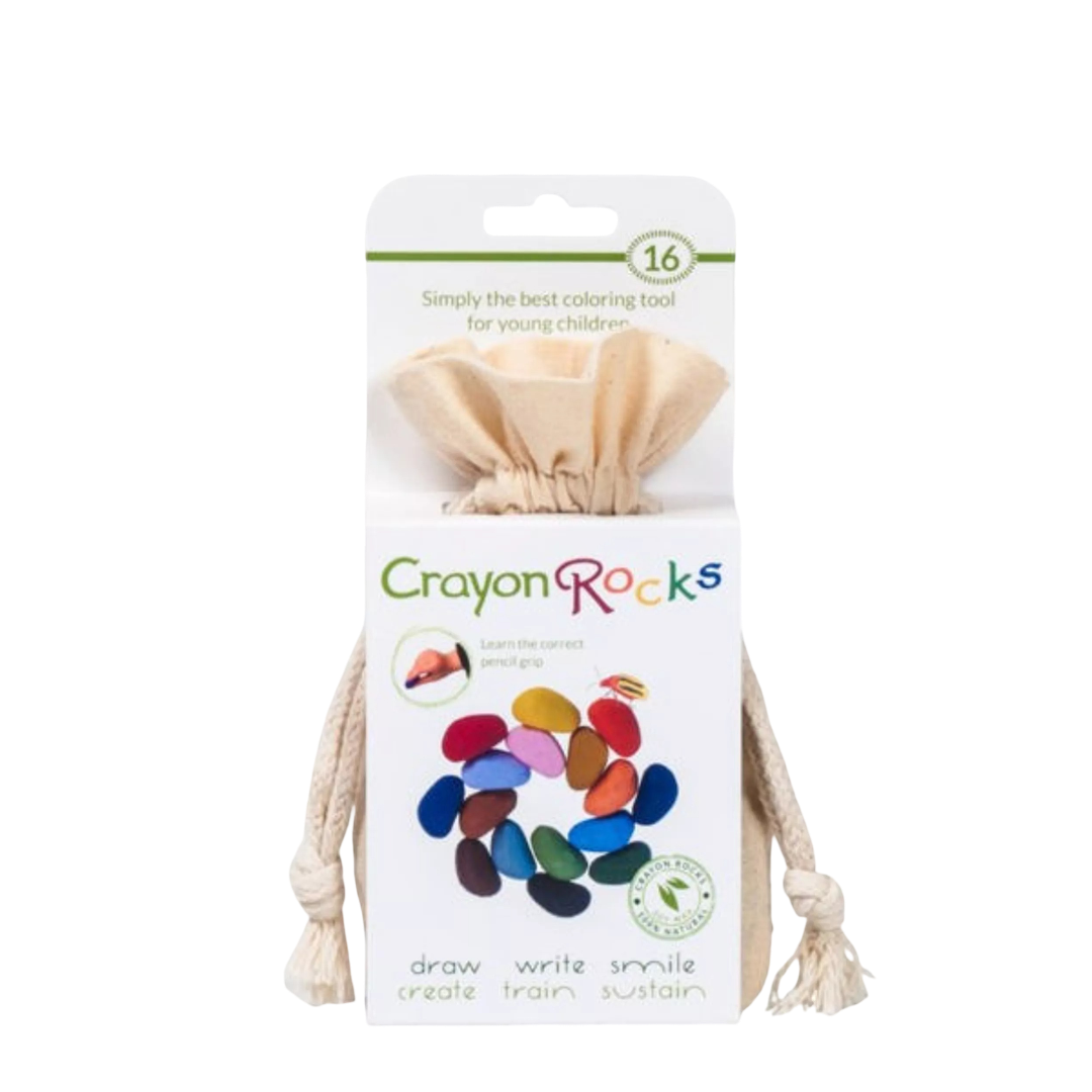 Sac 16 crayons de cire ergonomiques Crayon Rocks