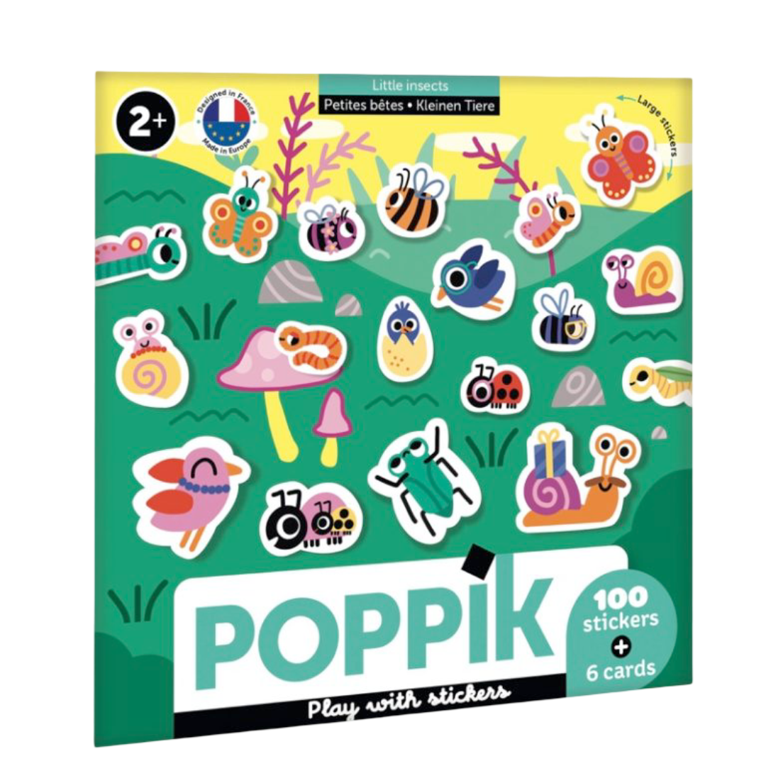 Mes premières gommettes - Petites bêtes Poppik