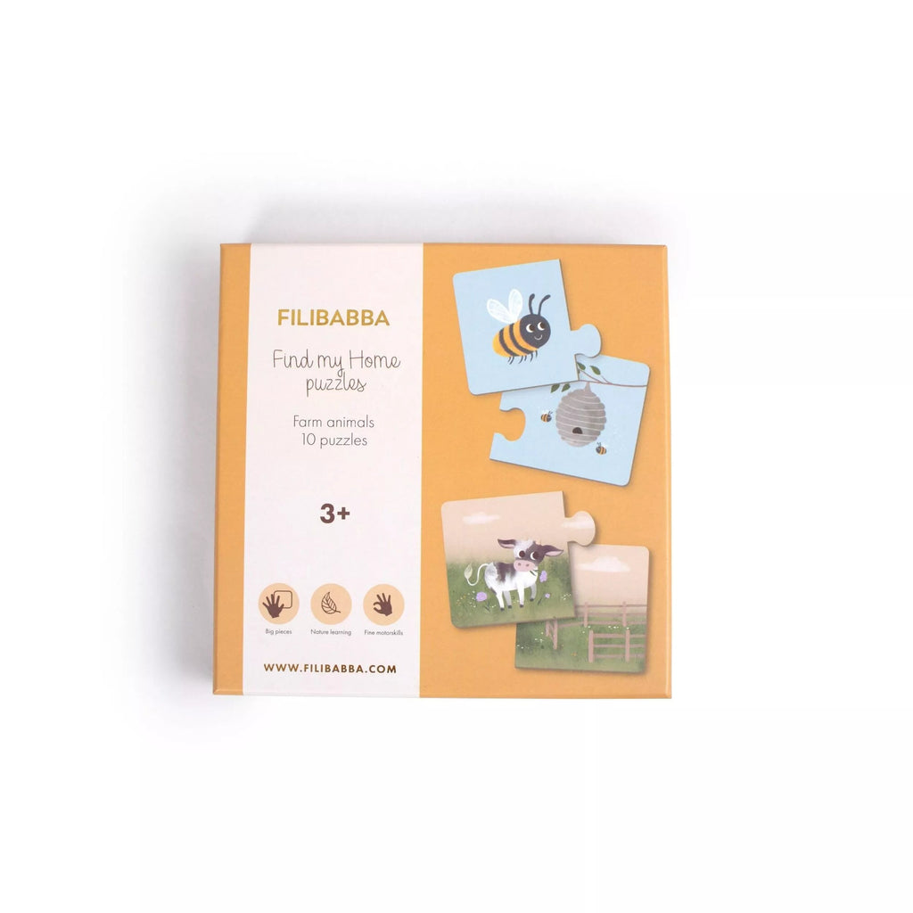 Puzzle - Retrouve ma maison Filibabba