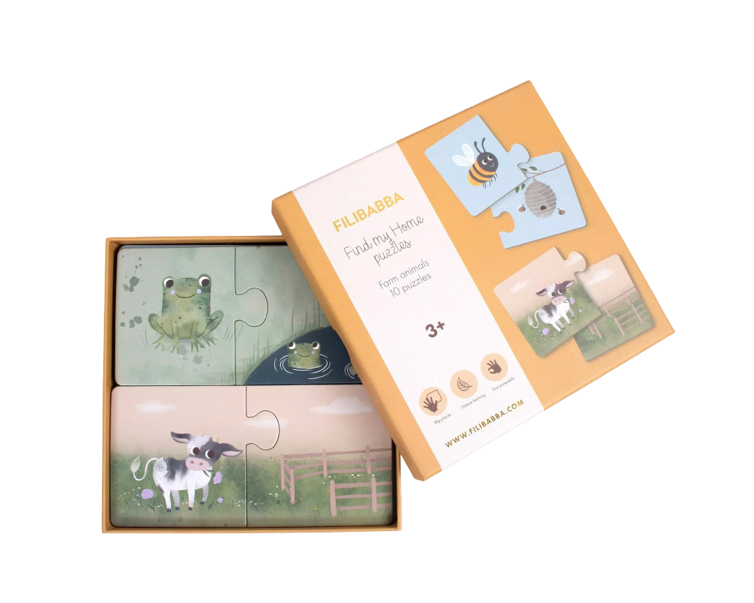 Puzzle - Retrouve ma maison Filibabba