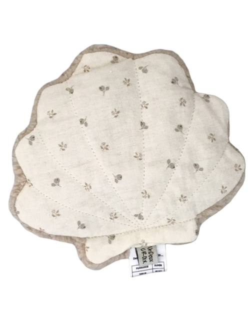 Bouillotte sèche - Coquillage - Gaz de coton Un2croix