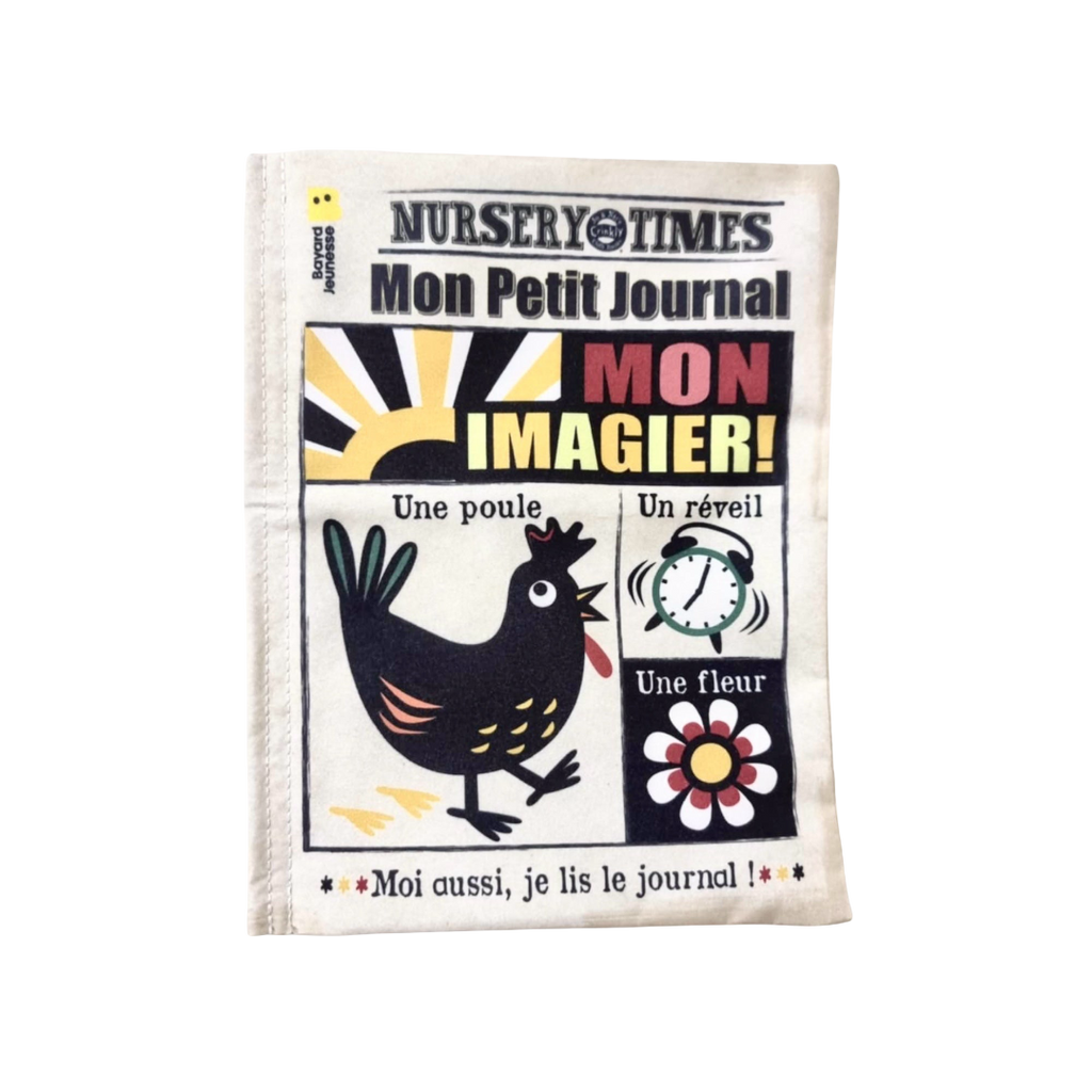 Mon journal en tissu - Mon imagier JO & NIC'S CRINKLY