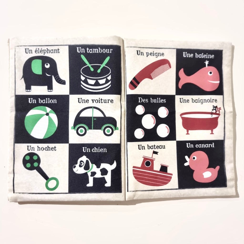 Mon journal en tissu - Mon imagier JO & NIC'S CRINKLY
