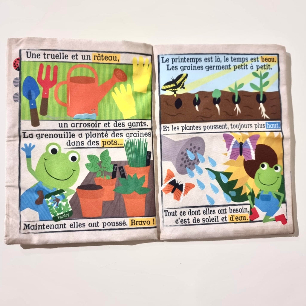 Mon journal en tissu - Dans le jardin JO & NIC'S CRINKLY