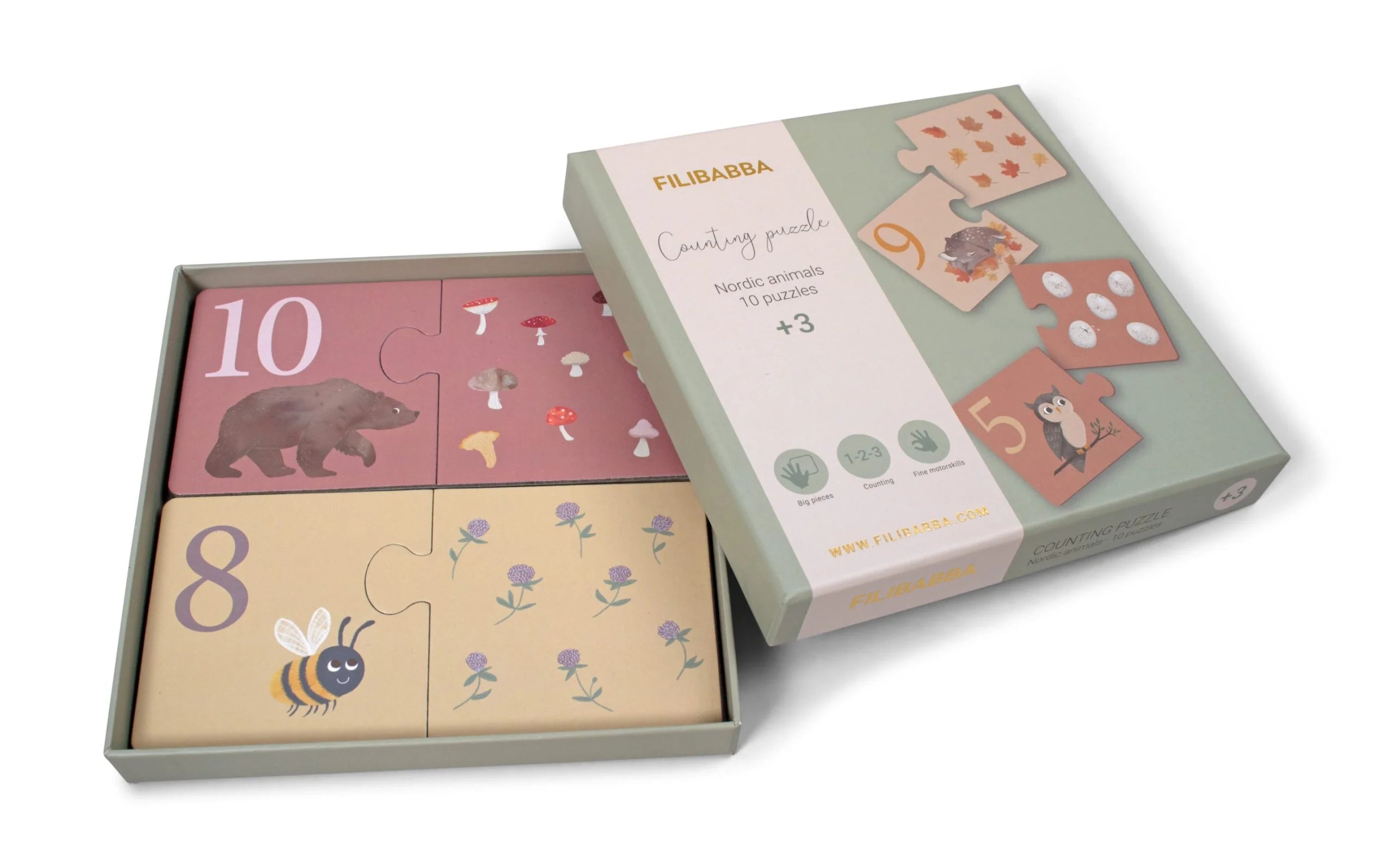 Puzzle - Apprendre à compter Filibabba