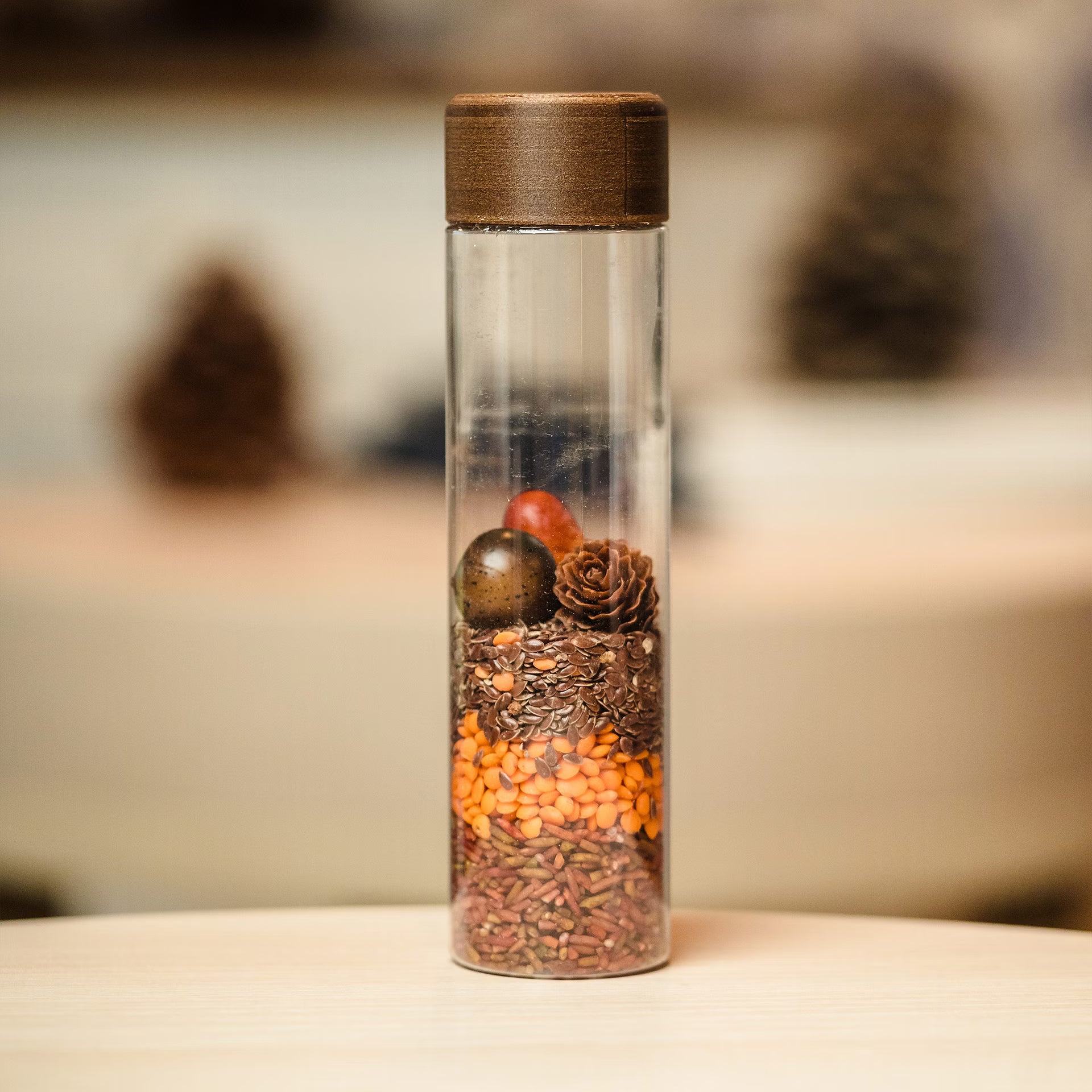 Bouteille sensorielle - Automne Ma petite malle d'éveil
