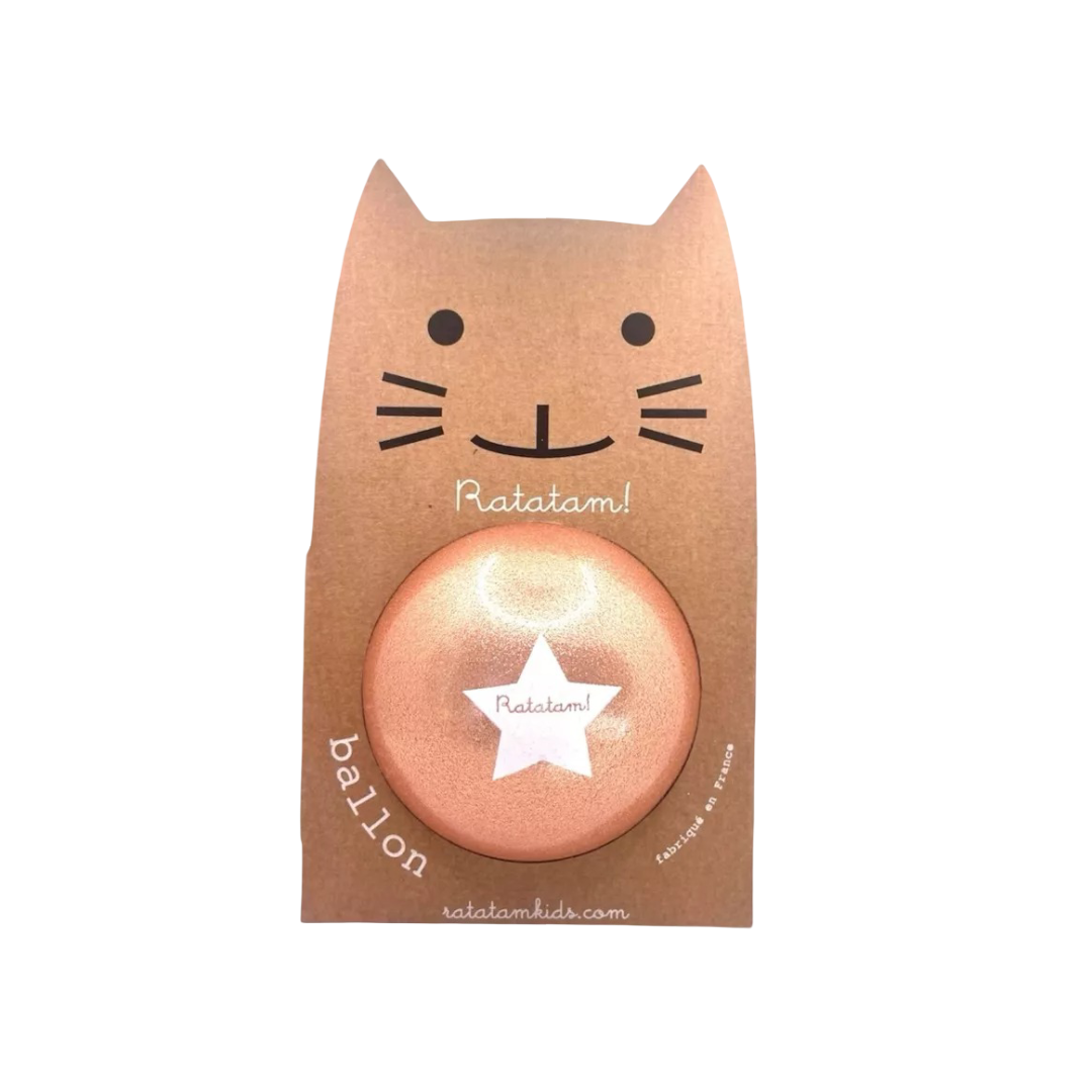 Ballon Irisé - Cuivre - 15 cm Ratatam