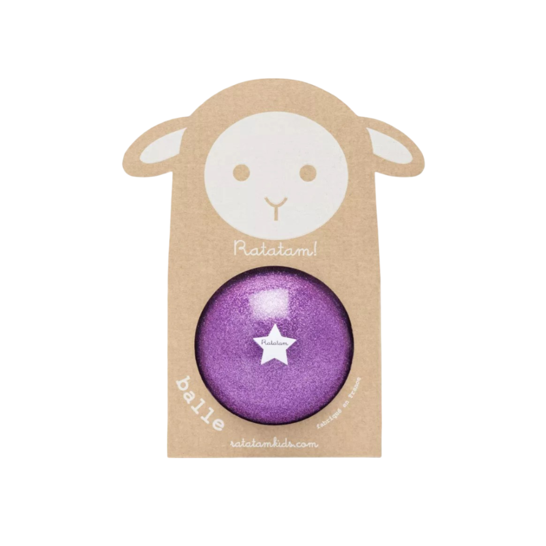 Ballon Irisé - Violet - 10 cm Ratatam