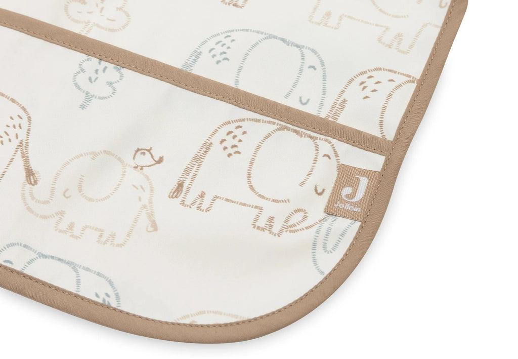 Bavoir à manches imperméable - Elephant Tales Jollein