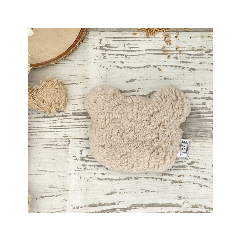 Bouillotte sèche - Ourson - Moumoute Un2croix