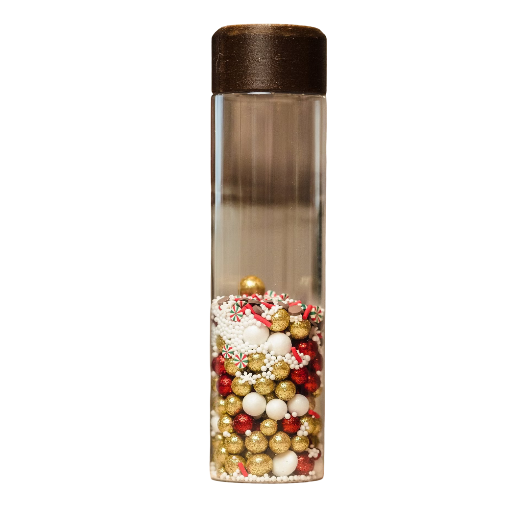 Bouteille sensorielle - Boules de Noël Ma petite malle d'éveil