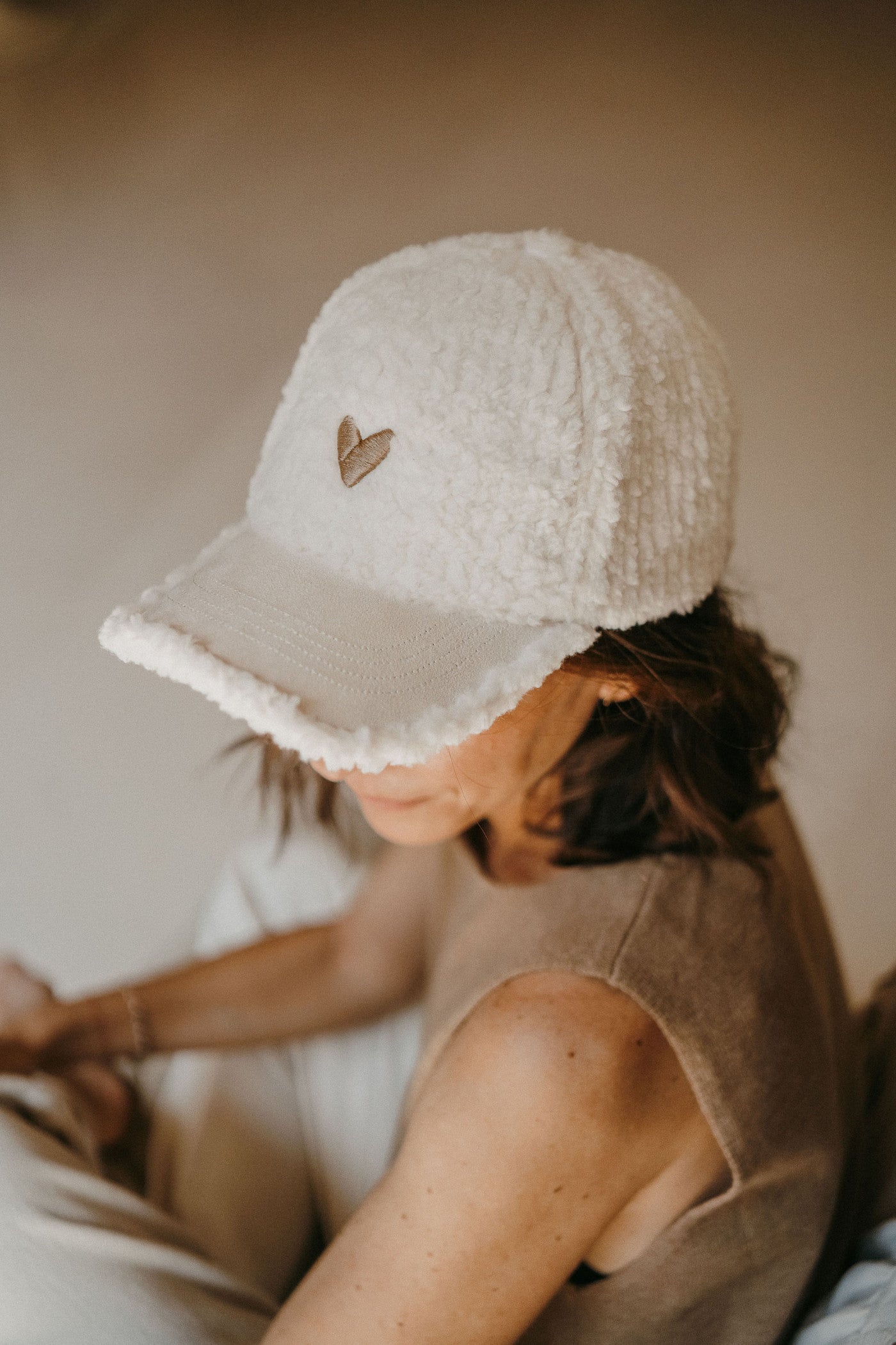 Casquette adulte Love - Blanc Zakuw