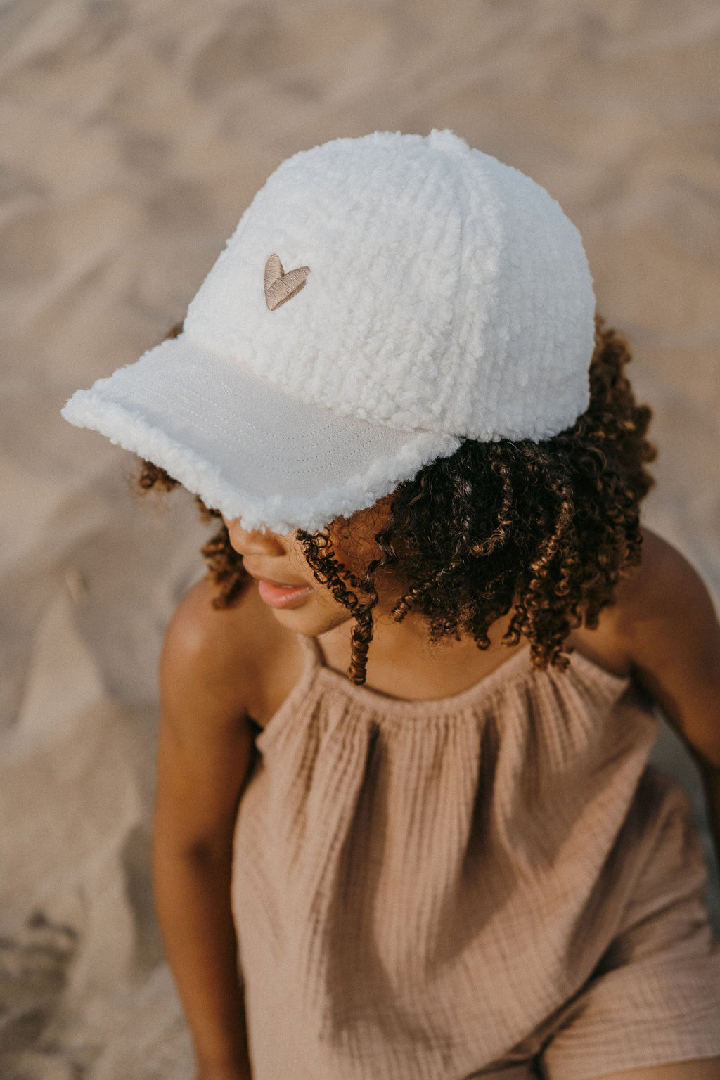Casquette enfant Love - Blanc Zakuw