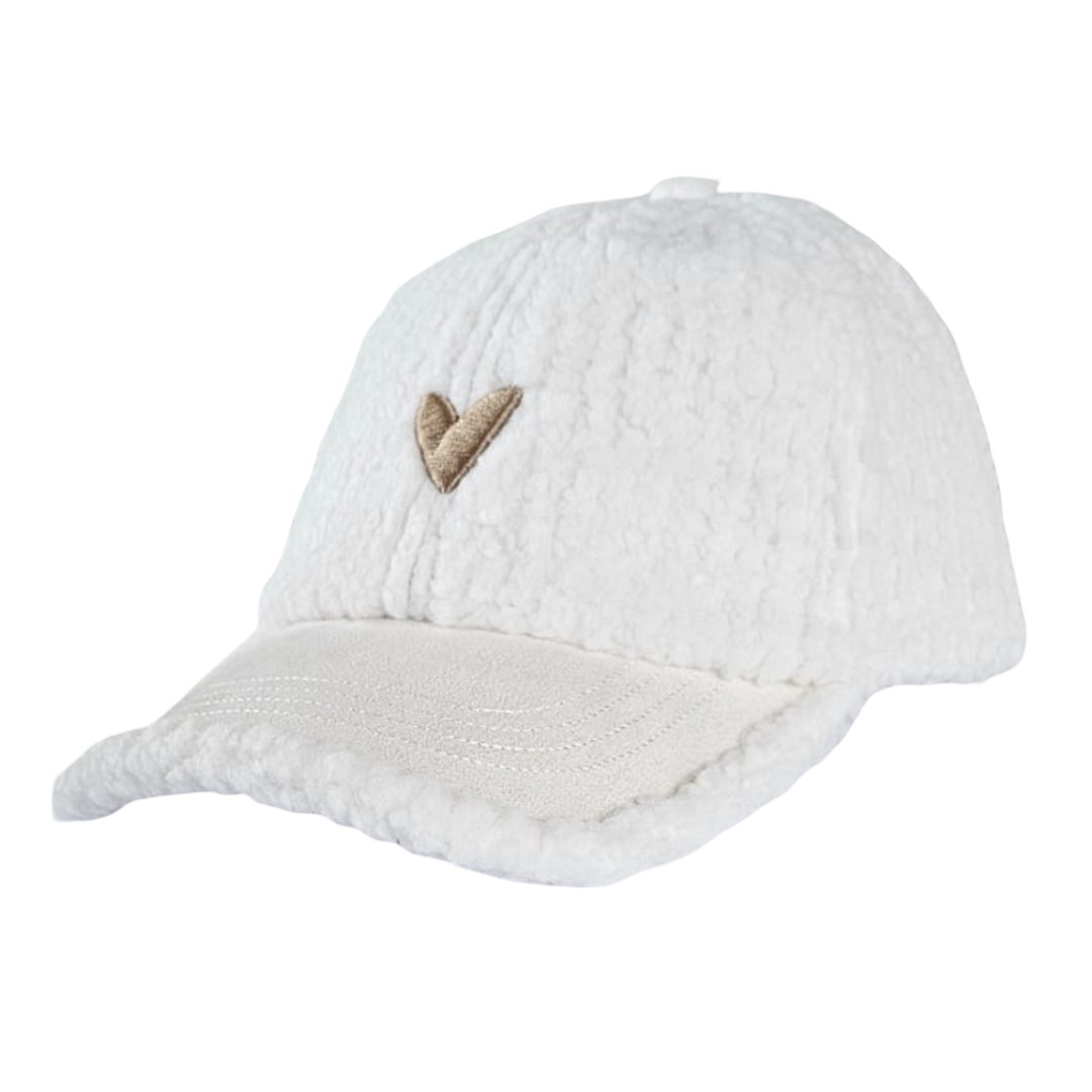 Casquette enfant Love - Blanc Zakuw