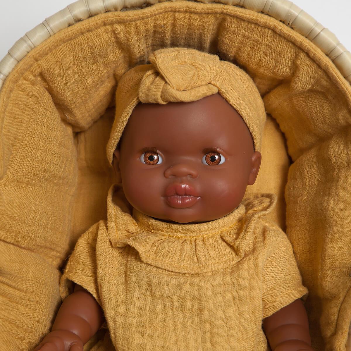 Couffin poupée - Moutarde Wookids