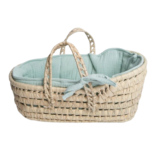 Couffin poupée - Vert Wookids