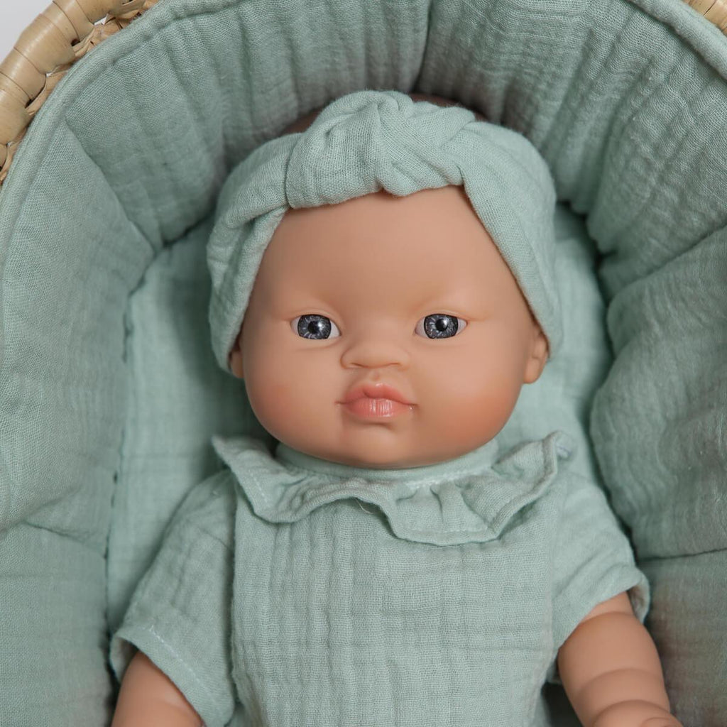 Couffin poupée - Vert Wookids