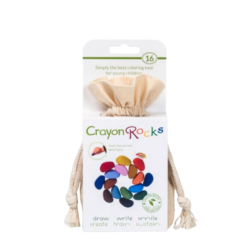 Sac 16 crayons de cire ergonomiques Crayon Rocks
