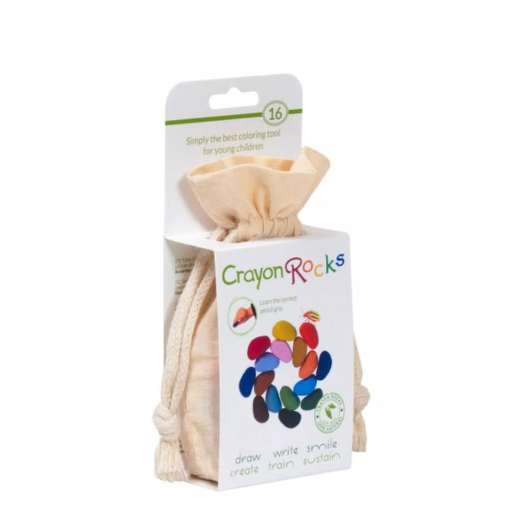 Sac 16 crayons de cire ergonomiques Crayon Rocks