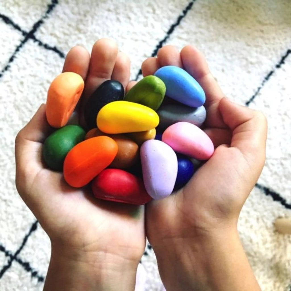 Sac 16 crayons de cire ergonomiques Crayon Rocks