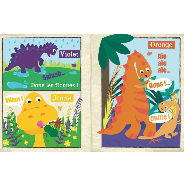 Mon journal en tissu - Les dinosaures JO & NIC'S CRINKLY