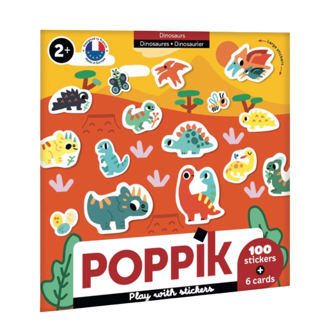 Mes premières gommettes - Dinosaures Poppik