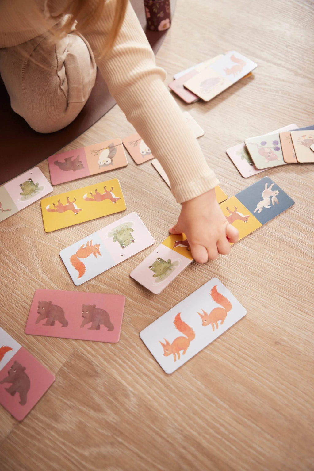 Jeu de domino - Animaux nordiques Filibabba