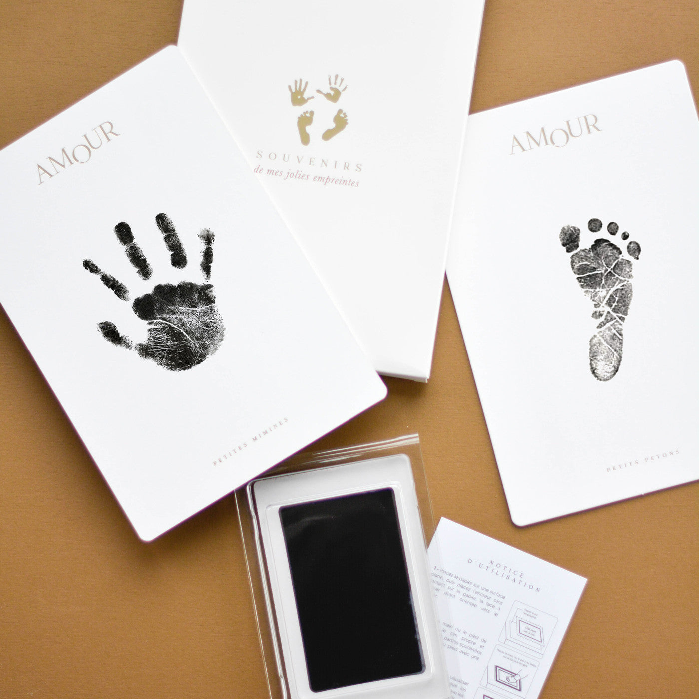 Kit d'empreintes pour bébé Zakuw