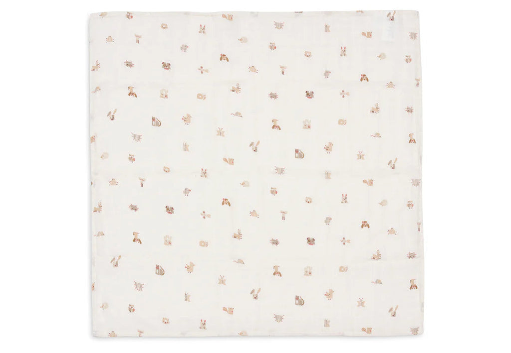 Langes gaze de coton - Animal Friends Jollein