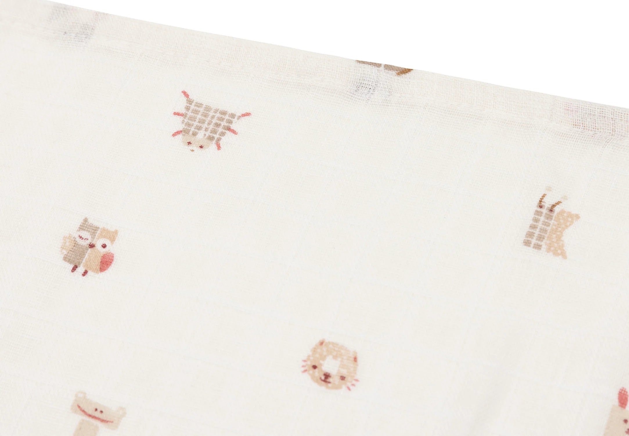 Langes gaze de coton - Animal Friends Jollein