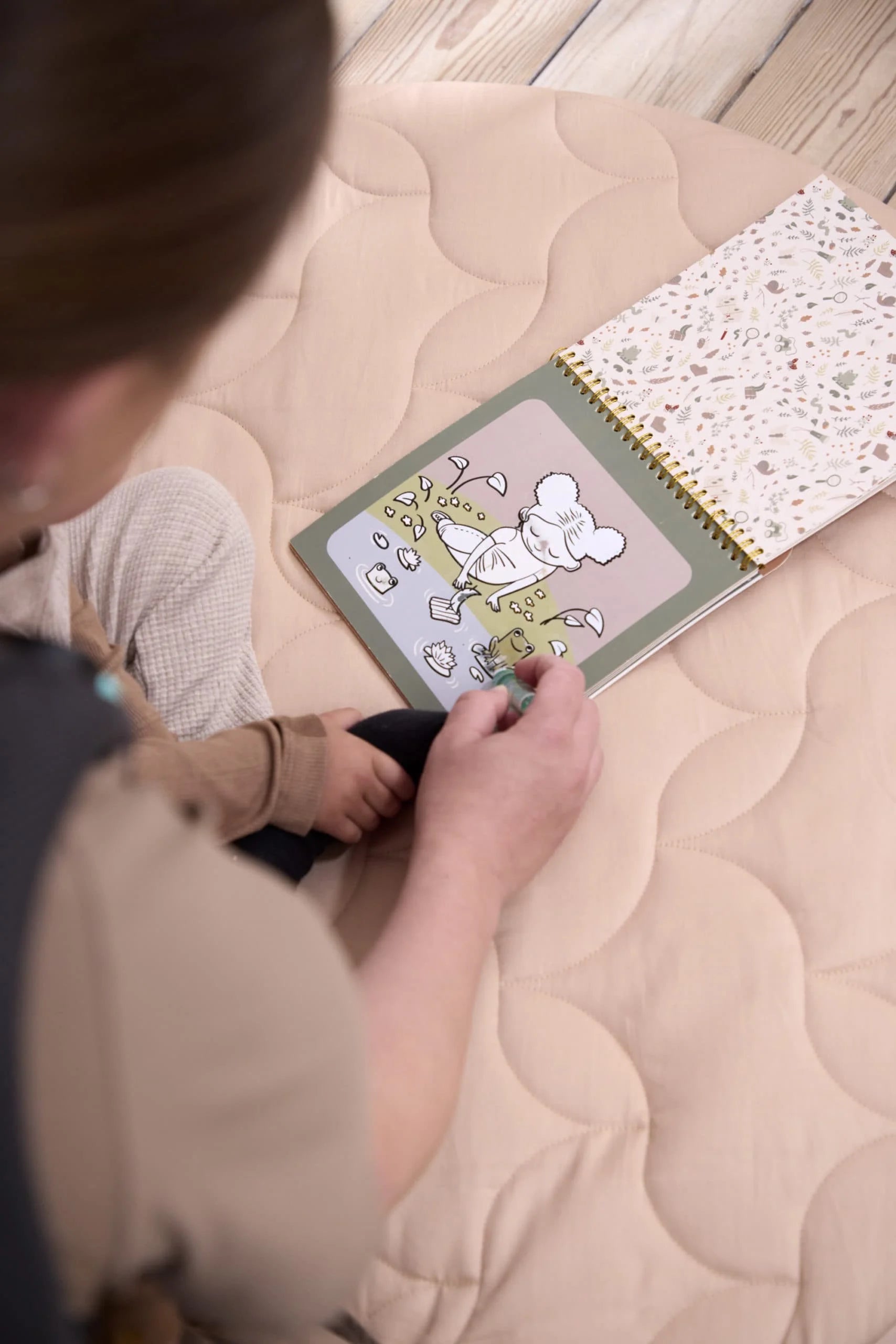 Livre de coloriage à l'eau - Forêt Filibabba
