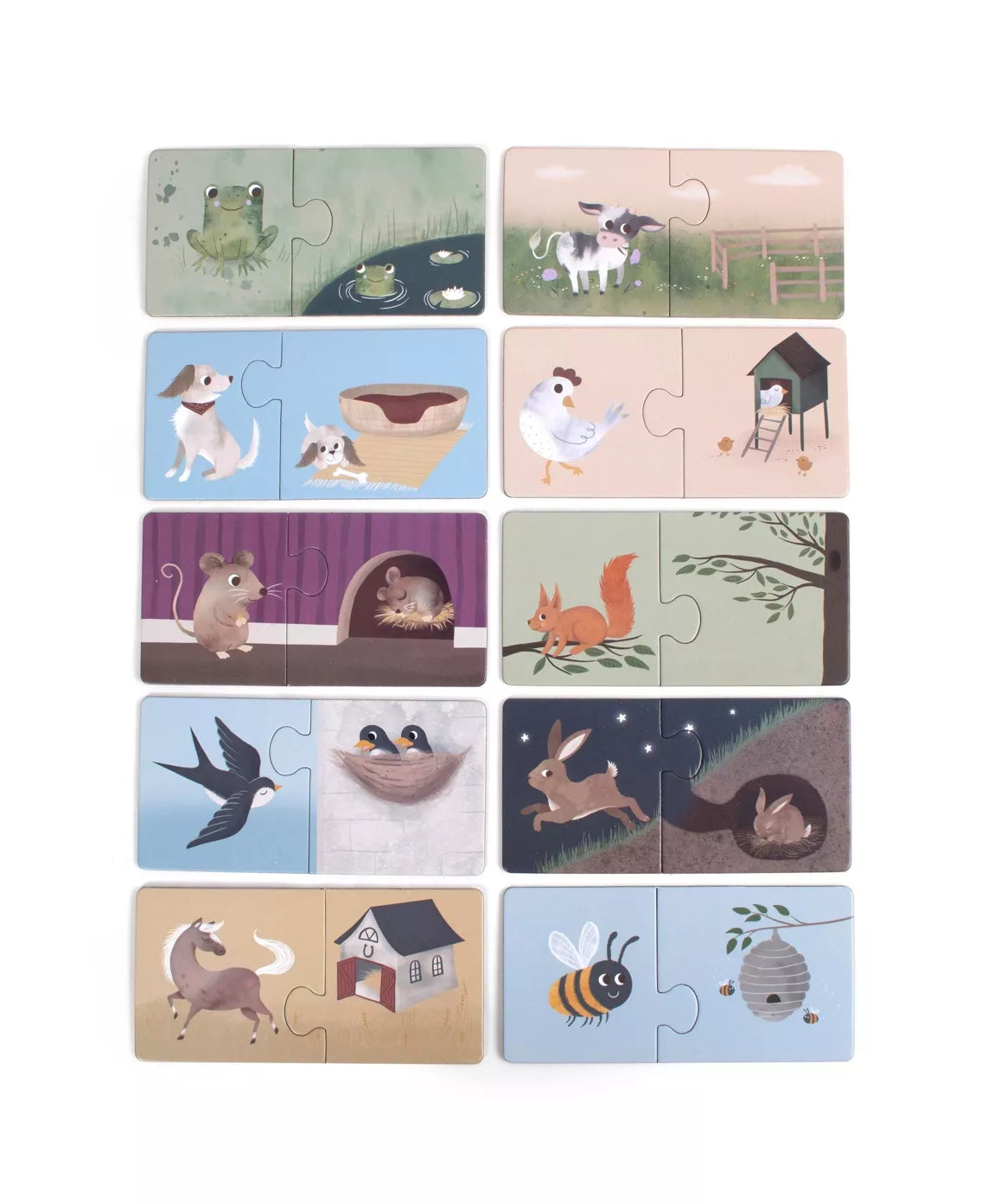 Puzzle - Retrouve ma maison Filibabba