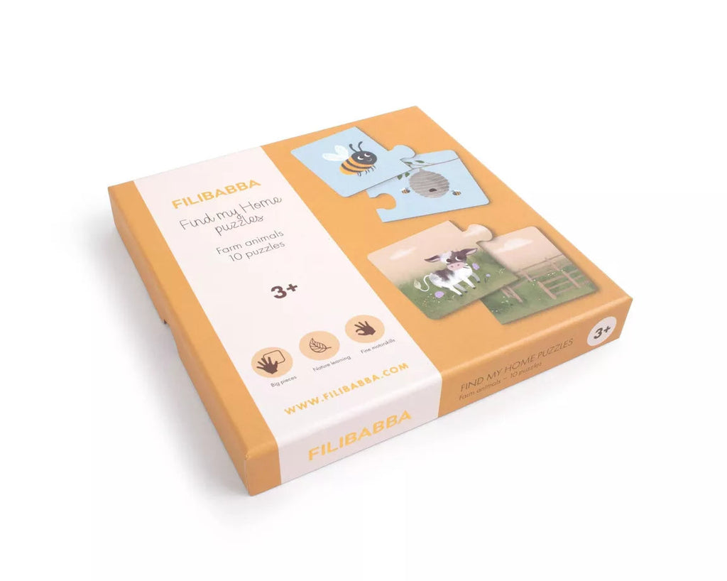 Puzzle - Retrouve ma maison Filibabba