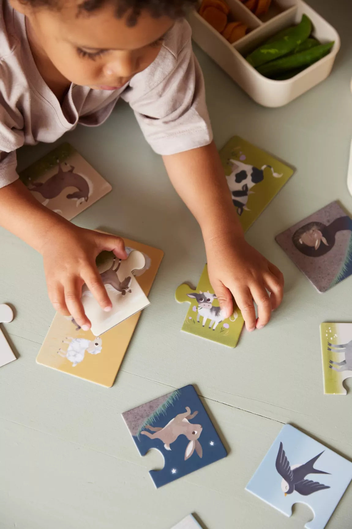 Puzzle - Maman et ses bébés Filibabba