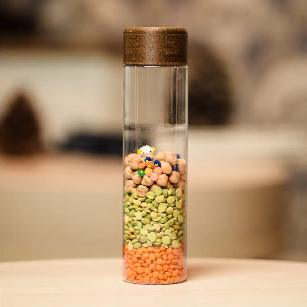 Bouteille sensorielle - Mouton Ma petite malle d'éveil