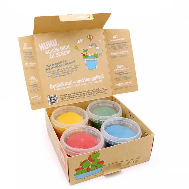 Coffret pâte à modeler naturelle - Yuki Neogrün