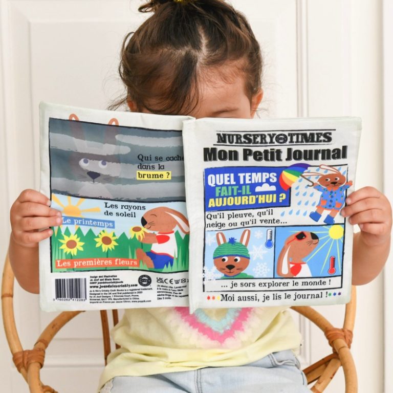 Mon journal en tissu - Le chant des animaux JO & NIC'S CRINKLY