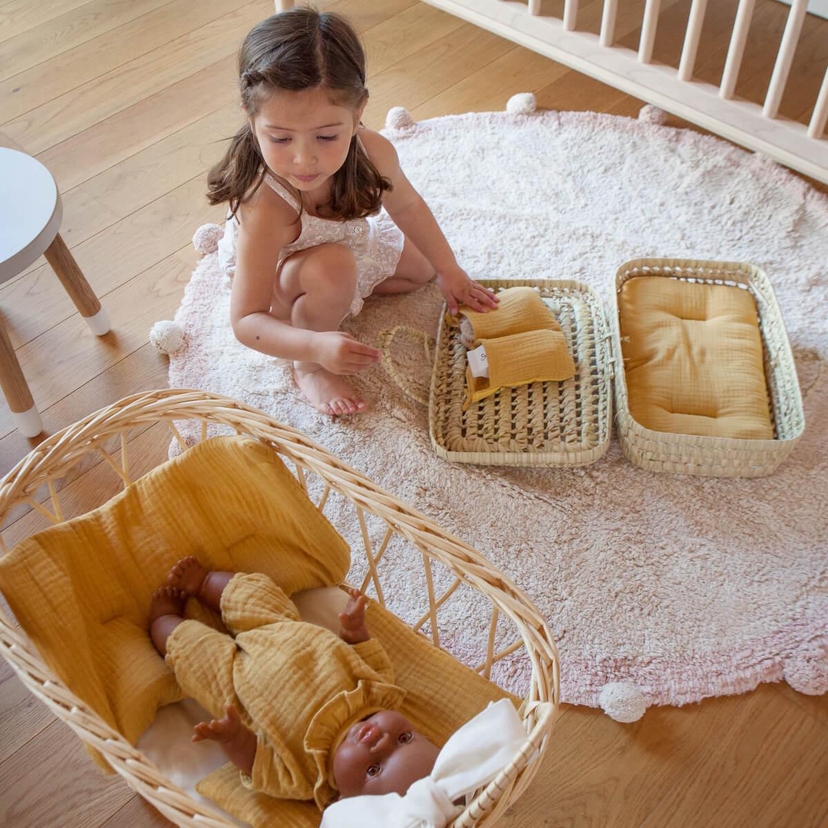 Poupée Noah - Moutarde Wookids