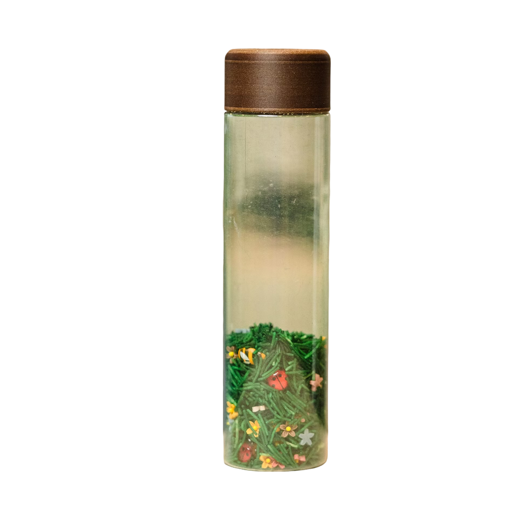 Bouteille sensorielle - Printemps Ma petite malle d'éveil