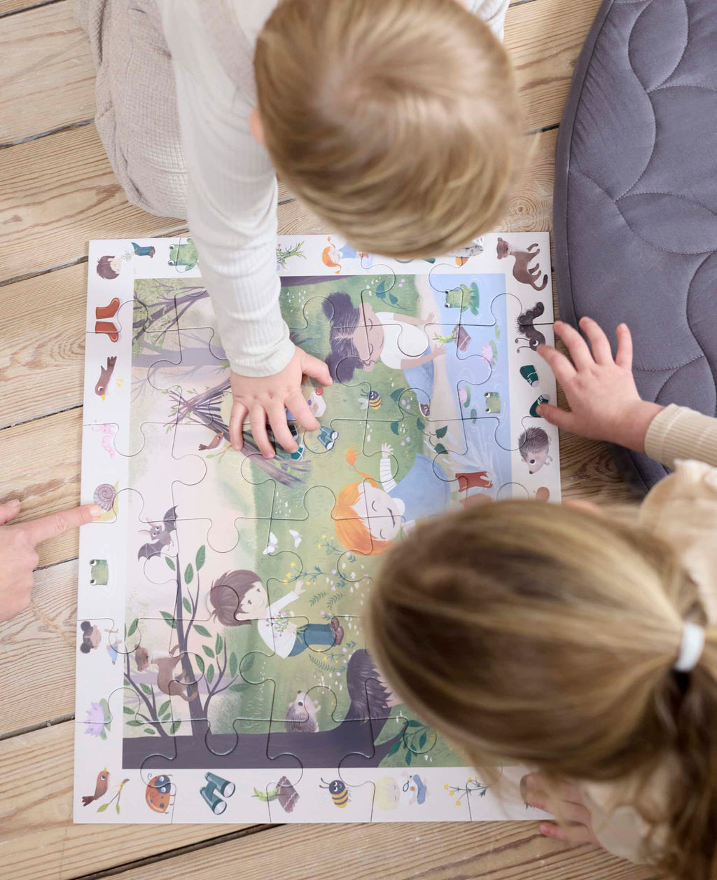 Puzzle cherche et trouve - Forêt Filibabba