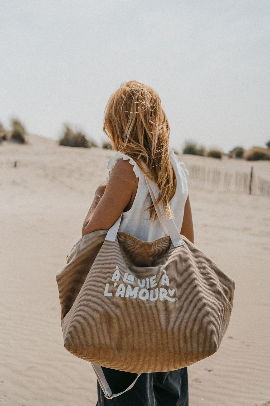 Sac XL velours - A la vie à l'amour Zakuw