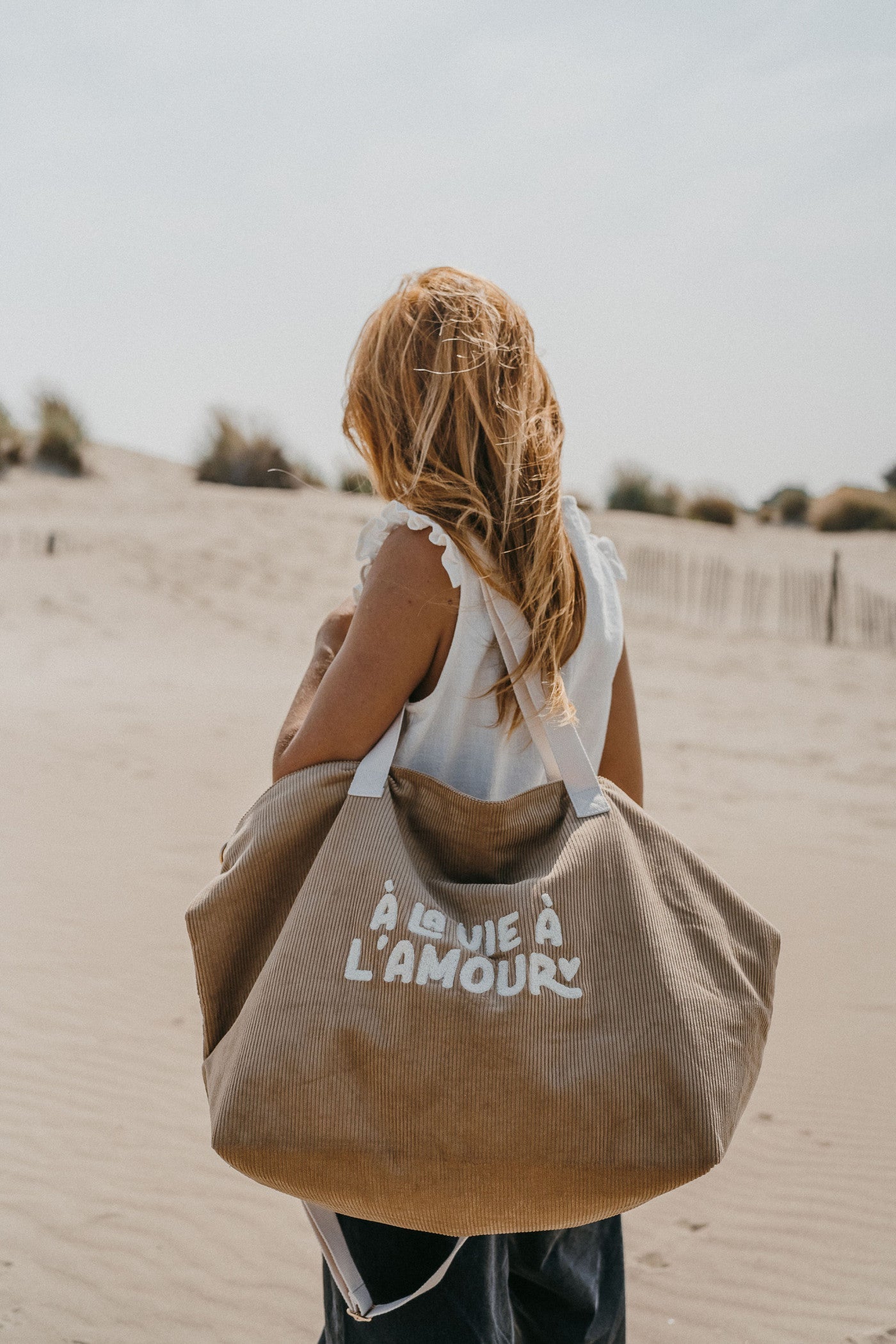 Sac XL velours - A la vie à l'amour Zakuw