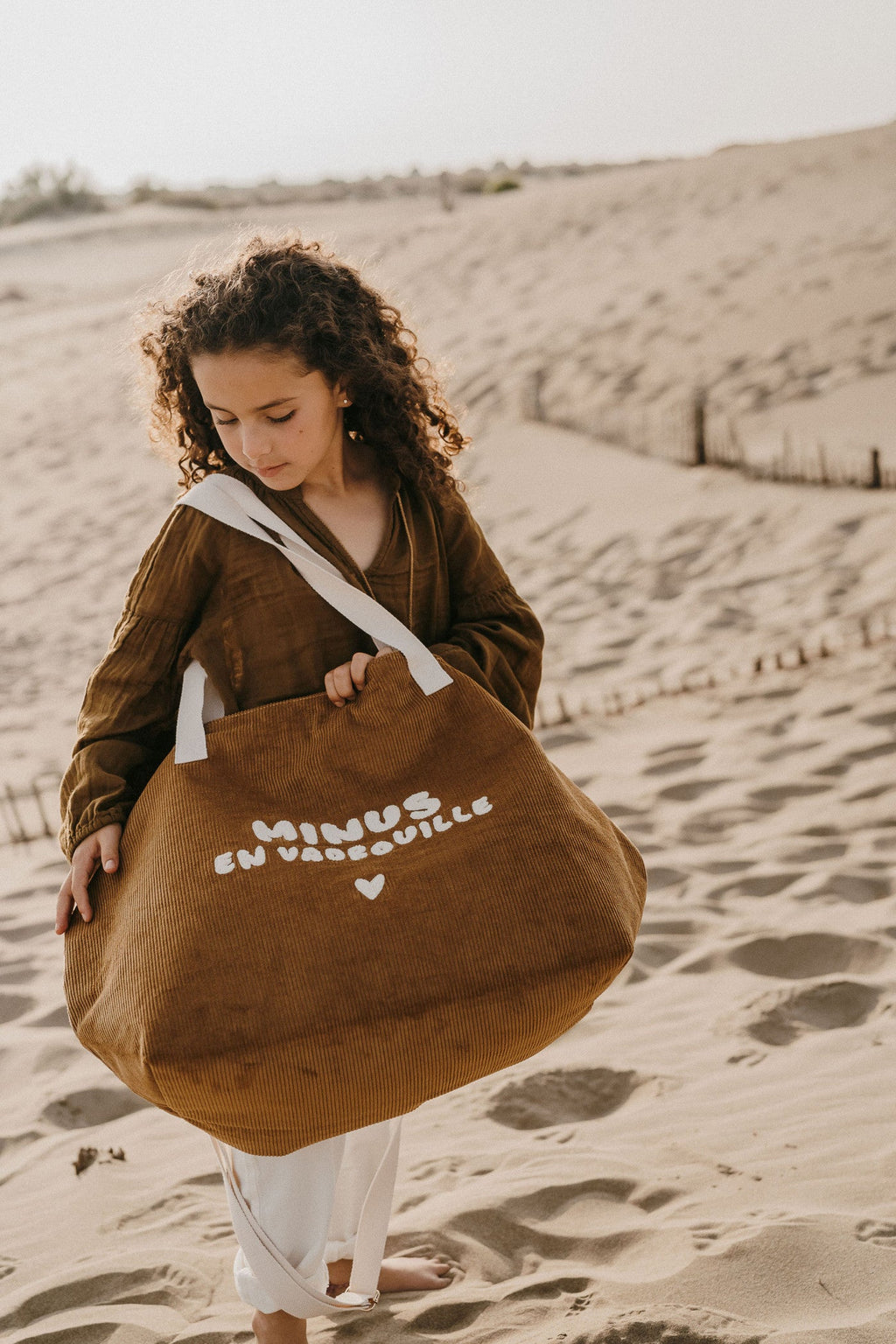 Sac XL velours - Minus en vadrouille Zakuw