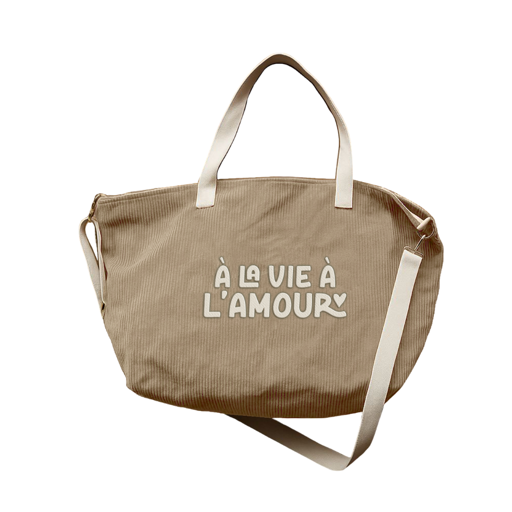 Sac XL velours - A la vie à l'amour Zakuw