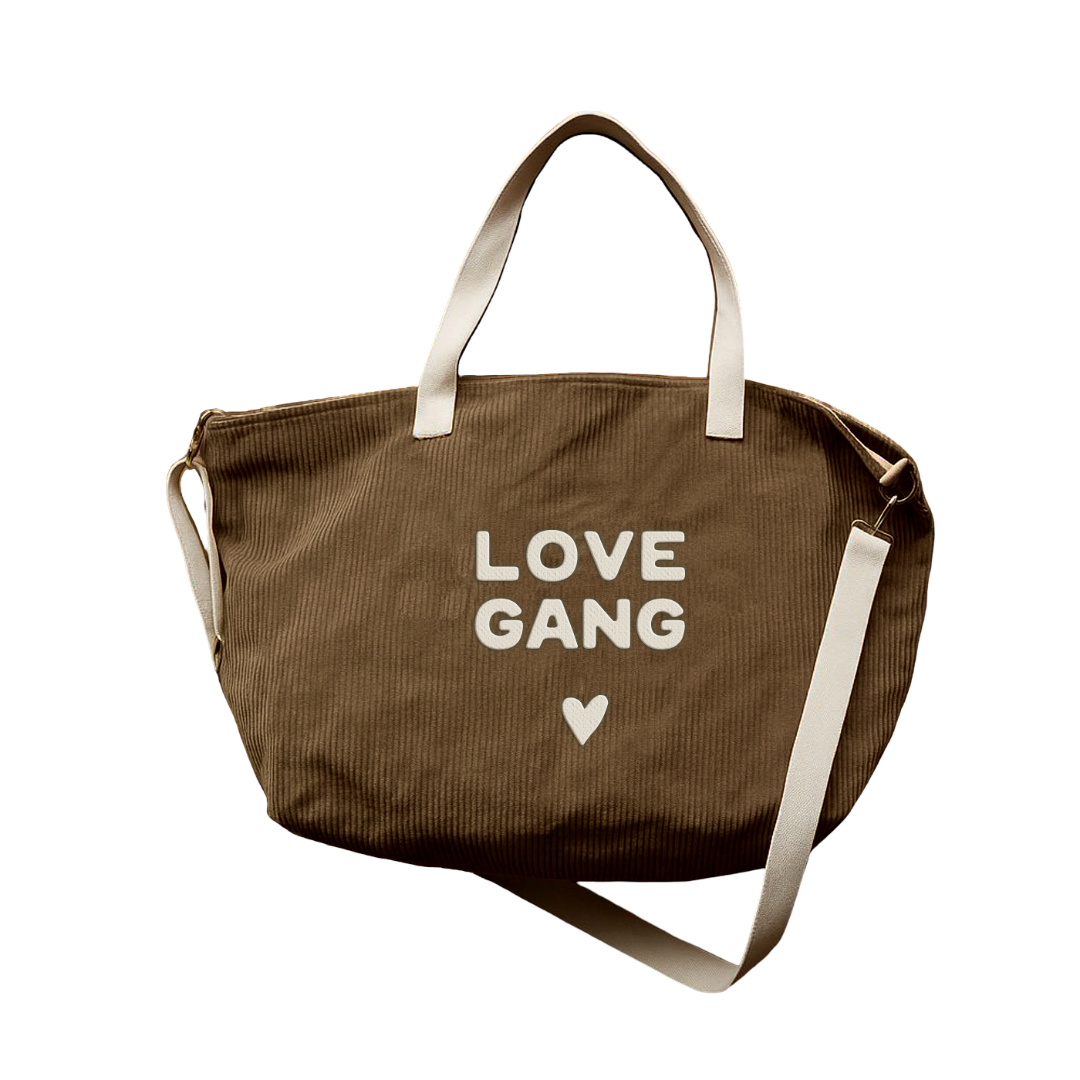 Sac XL velours - Love Gang Zakuw