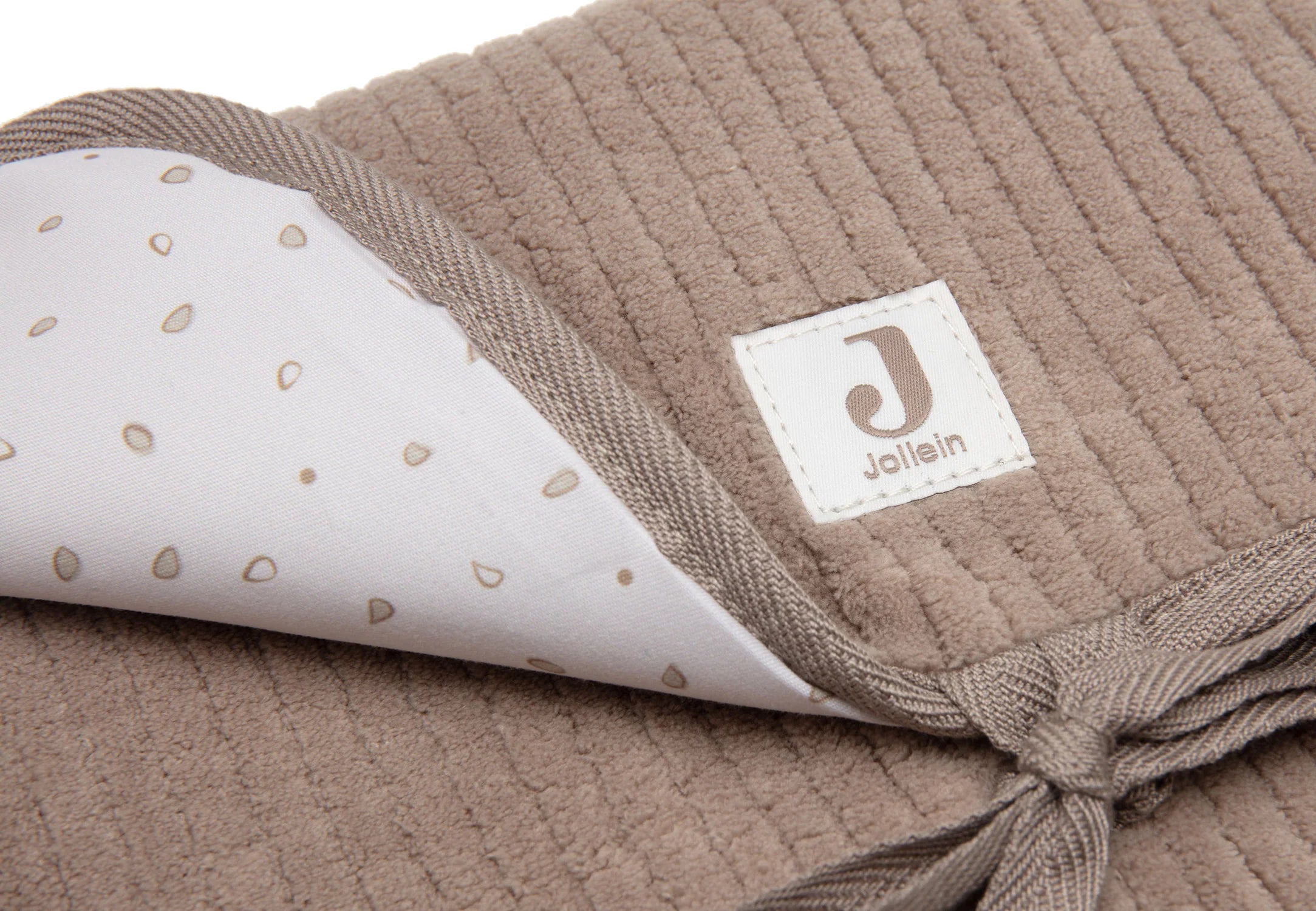 Tapis à langer - Velours côtelé - Milky Coffee Jollein