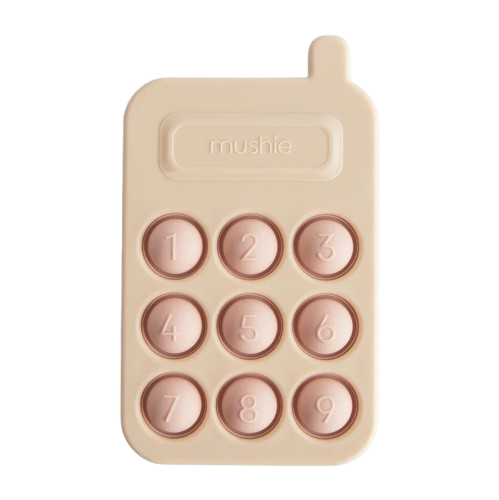 Pop it - Téléphone rose Mushie